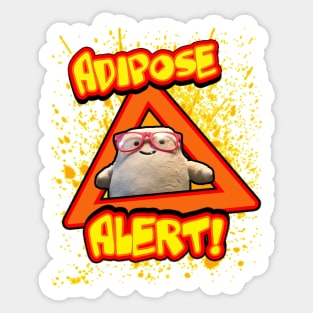 Adipose Alert Sticker